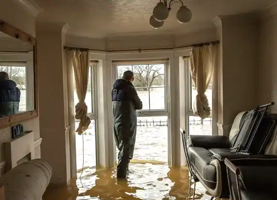 water damage restoration service Palm Valley